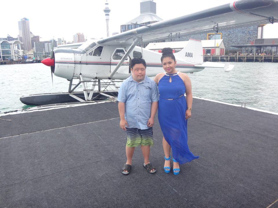 Jason on a float plane