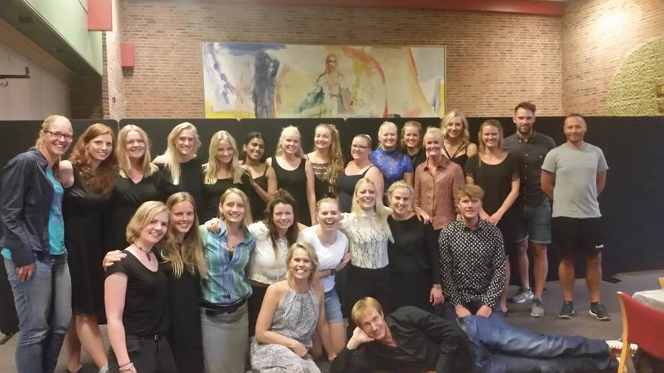 A large group of people